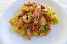 Pappardelle estive con sparnocchi