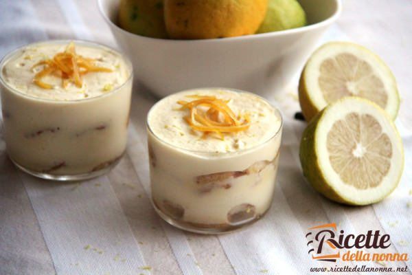 Tiramisù al limone