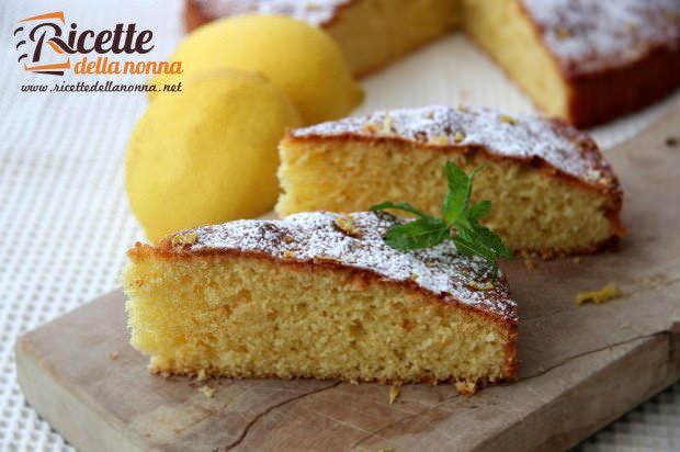 Ricetta torta caprese limone