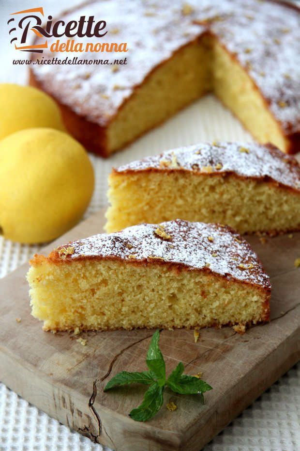 Torta caprese al limone ricetta e foto