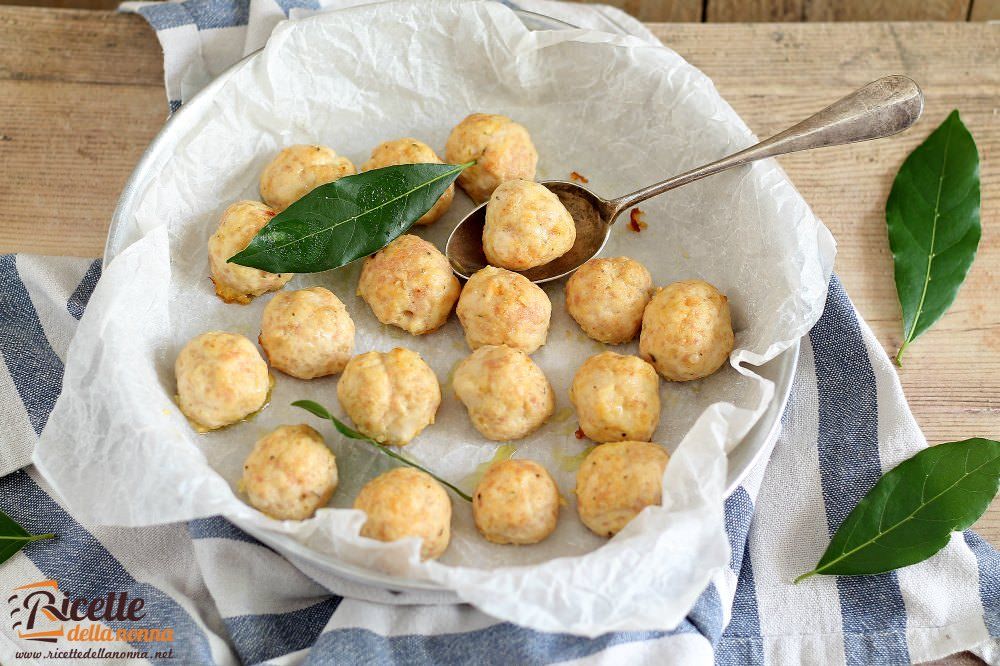 Polpette Di Pollo Al Forno Ricette Della Nonna