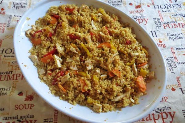 Couscous di pollo speziato