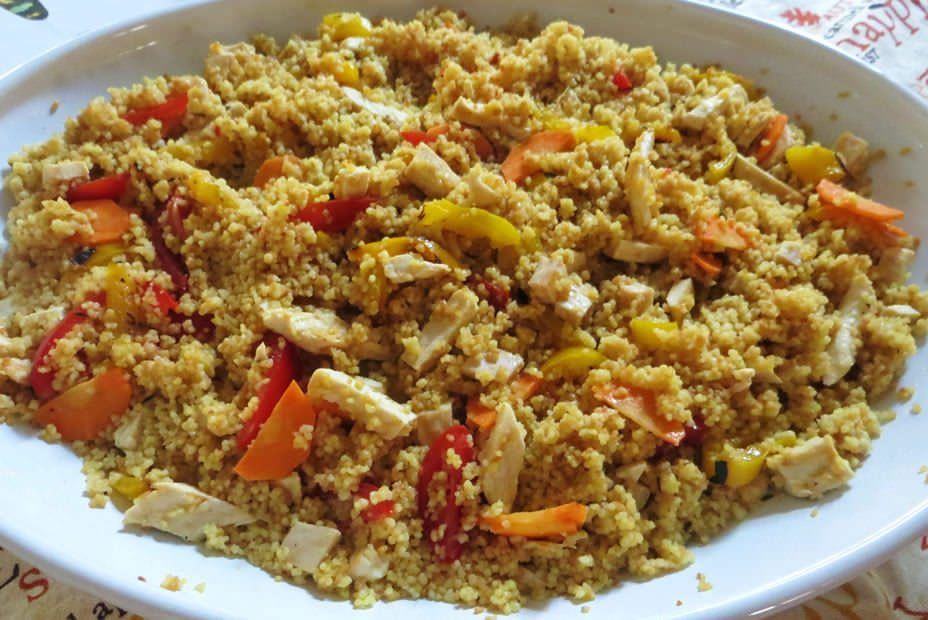 couscous di pollo speziato