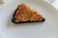 Torta con marmellata di mirtilli