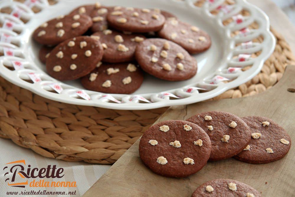 Biscotti Stelle Di Natale.Biscotti Pan Di Stelle Ricette Della Nonna