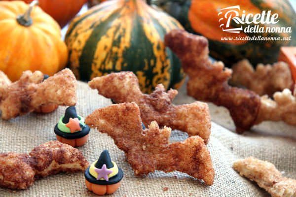 Pipistrelli dolci di halloween