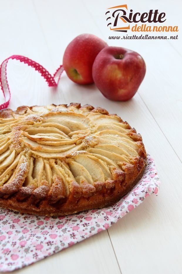 Foto torta alle mele al profumo di cannella