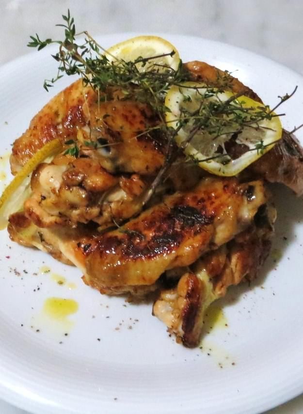 Foto di Ali di pollo al timo e limone