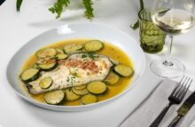 Ricciola al forno