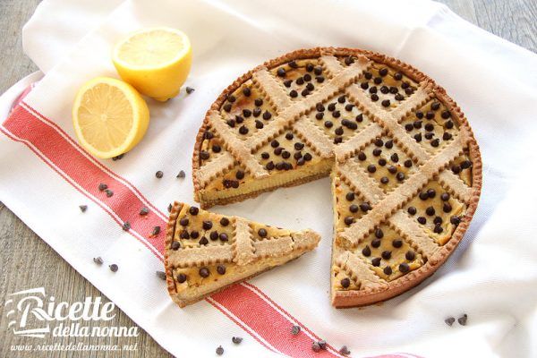 Crostata di farro e limone