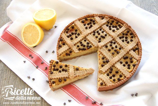 Ricetta crostata farro e limone