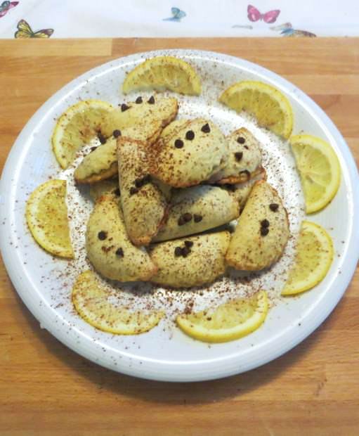 Tortelli dolci limone e cioccolato