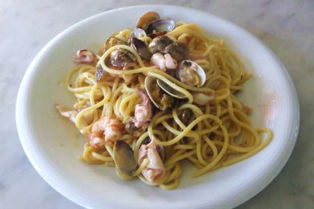 Spaghetti ai frutti di mare