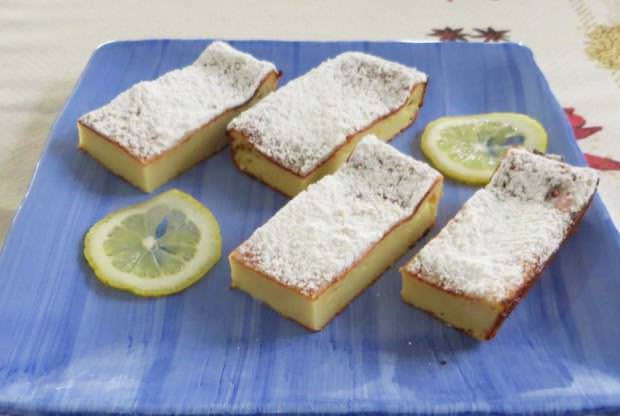 Terrina dolce di yogurt, ricotta e limone