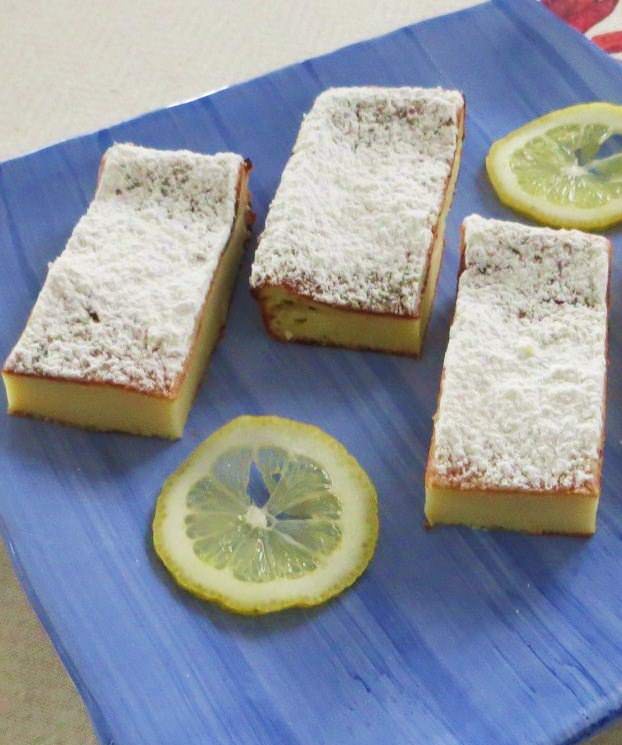 Terrina dolce di yogurt, ricotta e limone ricetta e foto