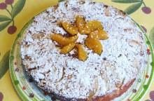 Torta di mele al profumo di fragole