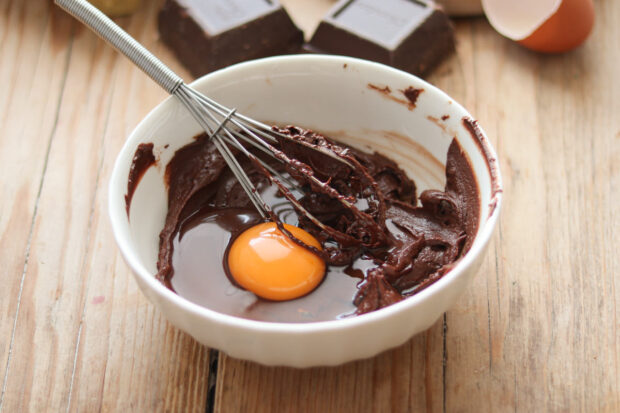 Tortino al cuore caldo di cioccolato fondente