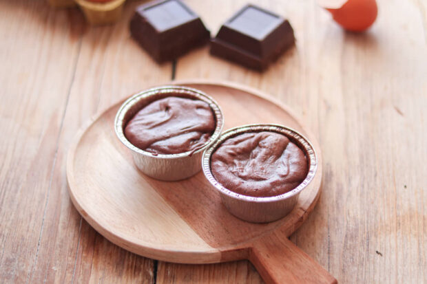 Tortino al cuore caldo di cioccolato fondente