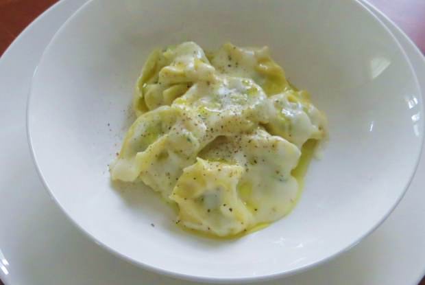 Ravioli alla crema di formaggio