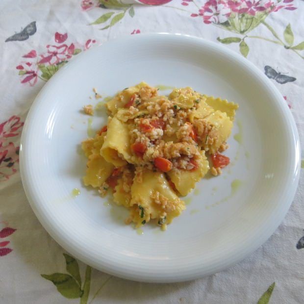 Maccheroni al ragù di nasello