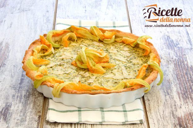 Crostata di zucchine