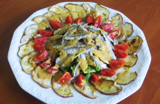 Insalata estiva di alici