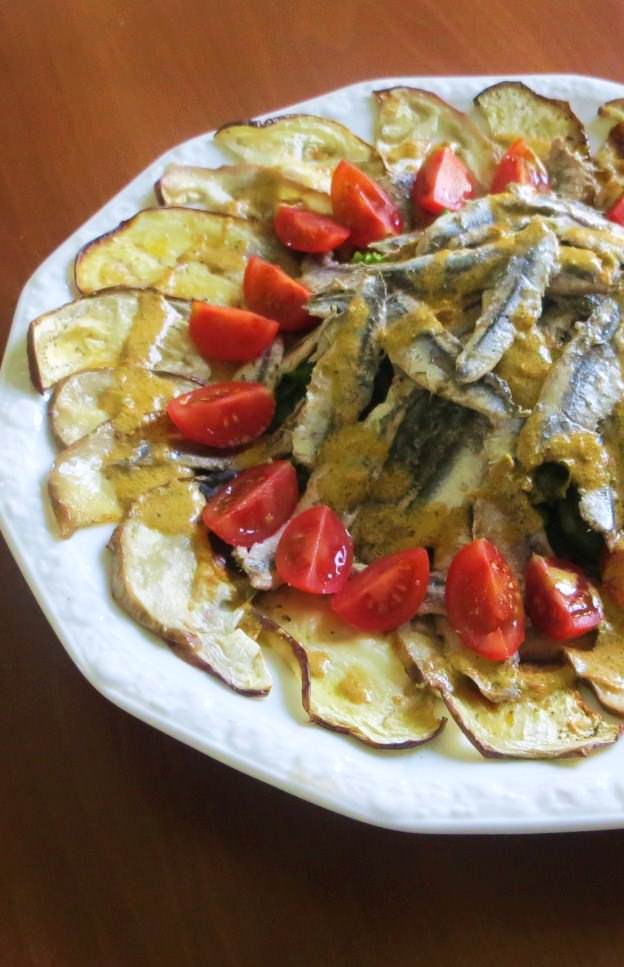 Insalata estiva di alici ricetta e foto