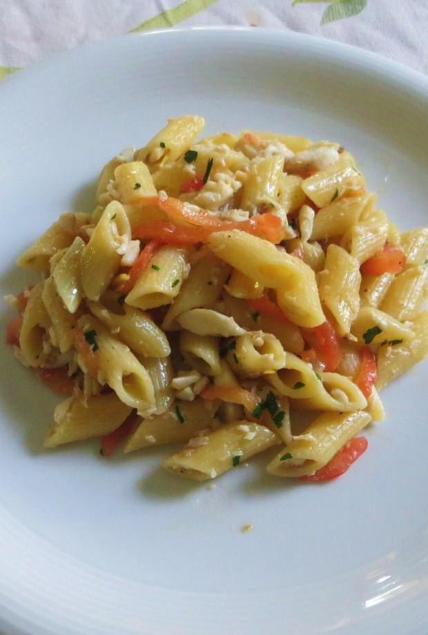 Mezze penne all'orata