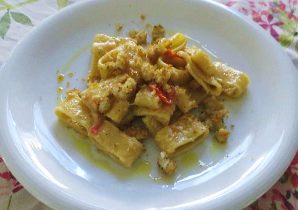 Calamarata Al Baccala Ricette Della Nonna