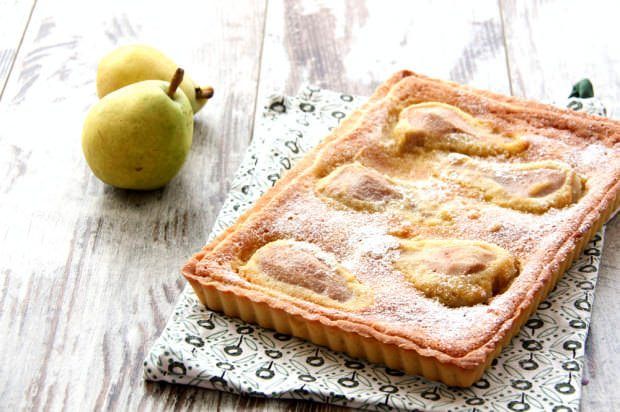 Crostata frangipane alle pere