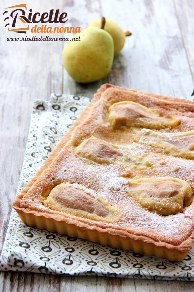 Foto di Crostata frangipane alle pere