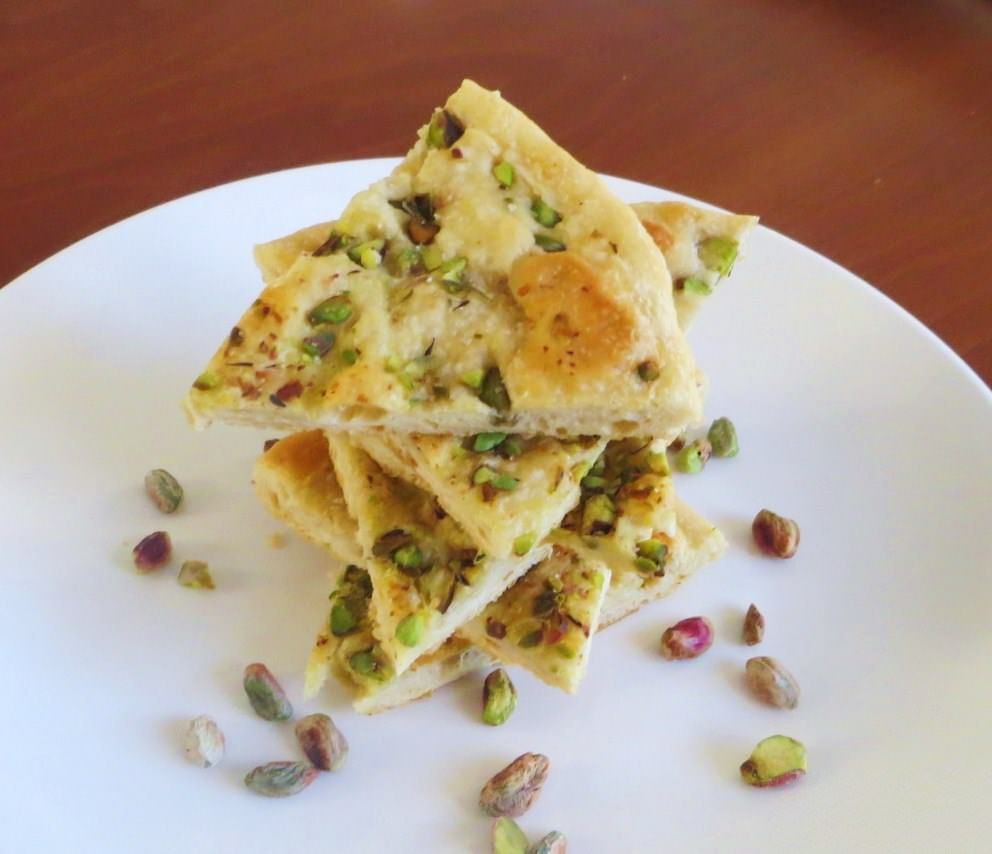 Focaccia al pistacchio Ricette della Nonna