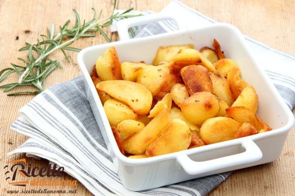 Patate al forno croccanti