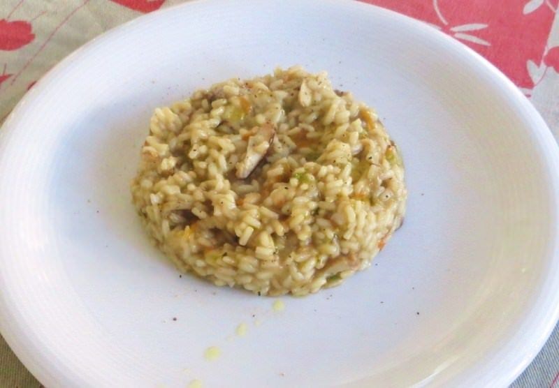 Risotto ai funghi porcini e fiori di zucca Ricette della Nonna
