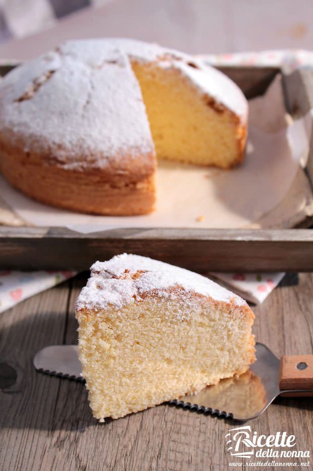 Torta paradiso ricetta e foto