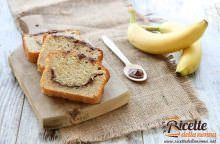 Plumcake Nutella e banane, un dolce ideale per colazione o merenda