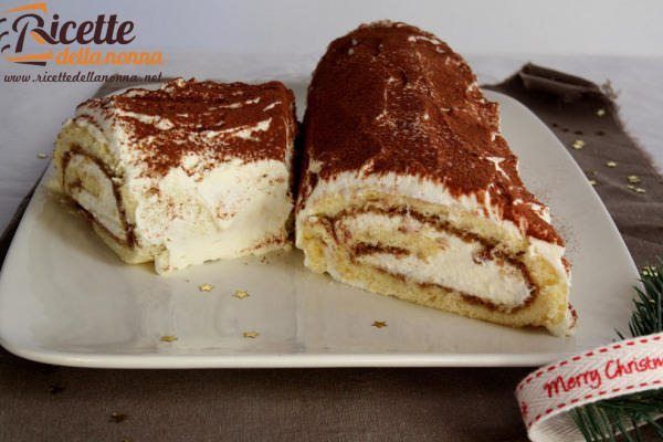 Tronchetto di Natale al mascarpone