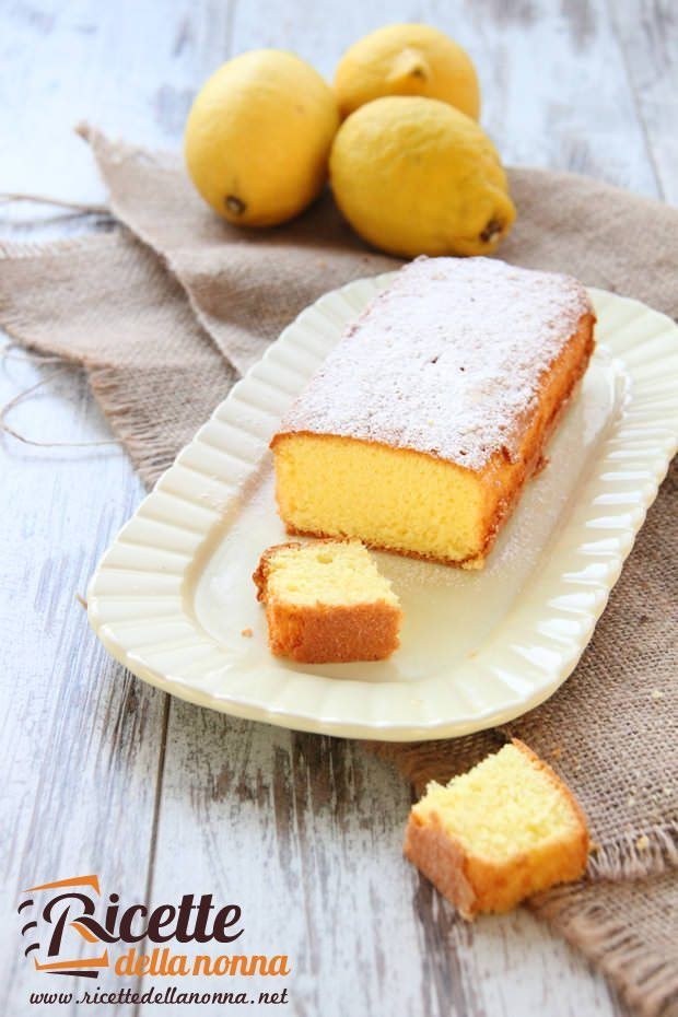 Foto Plumcake al limone