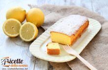 Plumcake al limone