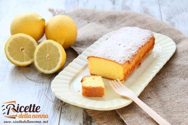 Plumcake al limone