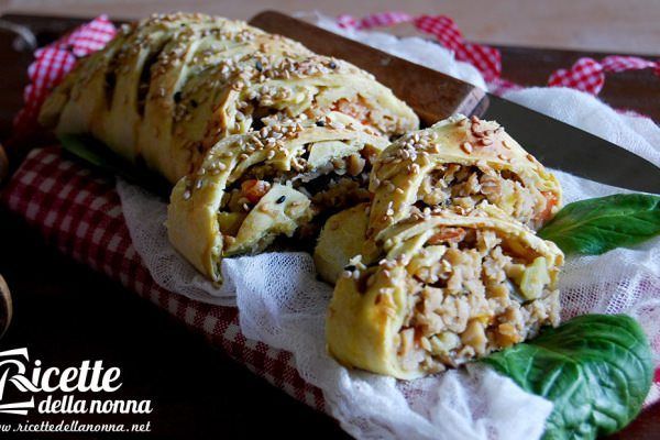 Seitan in crosta di curcuma e sesamo