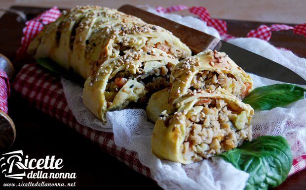 seitan in crosta di curcuma e sesamo