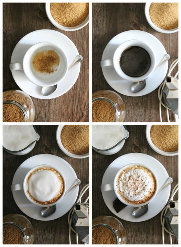 Cappuccino speziato step by step