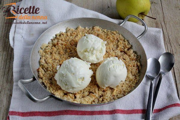 Crumble di mele