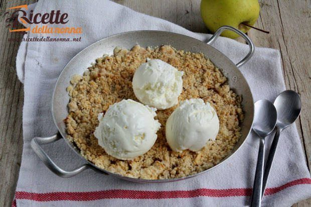 crumble di mele