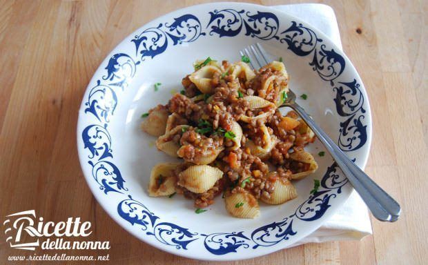 ragù di lenticchie