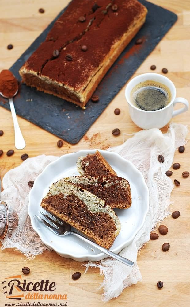 plumcake vegan al cappuccino