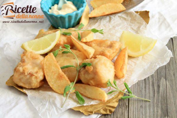 Fish and chips senza glutine