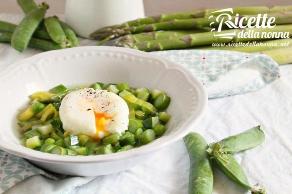 Minestra alle verdure di primavera