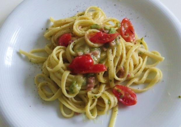 Pasta patate e zucchine